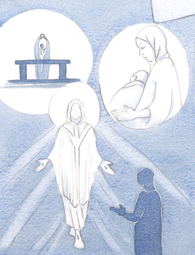 Christus erklärte eines Tages, dass er wegen unserer Schwäche zu uns kommt von Elizabeth Wang