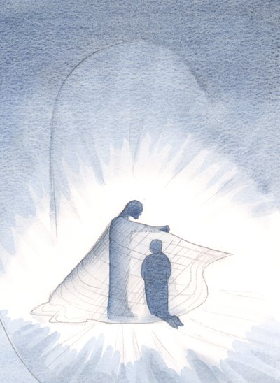 Christus ließ mich den goldenen Mantel sehen, den ich jetzt durch Seine Großzügigkeit trage von Elizabeth Wang