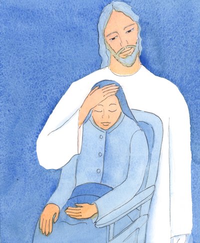 Christus bietet jedem Trost an; aber wenn wir uns weigern, Ihm nahe zu kommen, können wir Seine Hilfe nicht empfangen, 2004 von Elizabeth Wang
