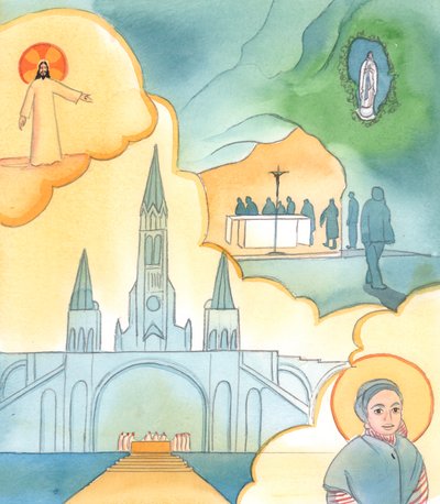 Christus will, dass wir auf die Heiligen achten: auf ihre lebendige Beziehung zu uns, ihre Festtage, Schreine, Reliquien und Statuen von Elizabeth Wang