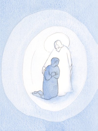 Christus, der einst gelitten hat, tröstet diejenigen, die um Seinetwillen Härten ertragen von Elizabeth Wang