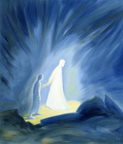 Selbst in der Dunkelheit unseres Leidens tröstet und führt uns Jesus von Elizabeth Wang