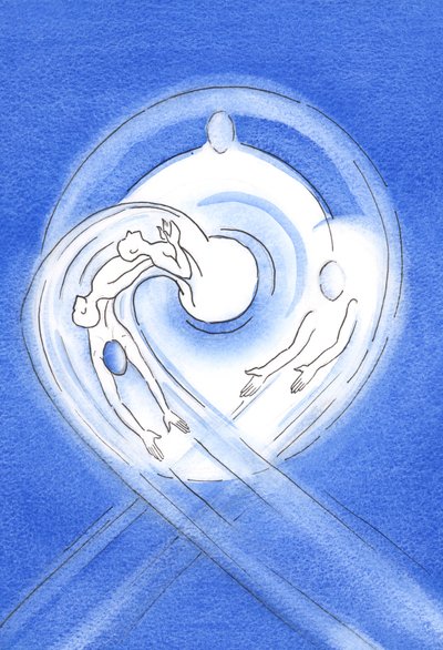 Von Ewigkeit her entspringt der Sohn Gottes, der von Maria geboren wurde, aus der weißglühenden Liebe des Herzens des Vaters, in der Kraft des Heiligen Geistes von Elizabeth Wang