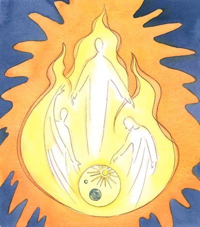 Aus dem Herzen Gottes ist alles entsprungen, was existiert, 2003 von Elizabeth Wang