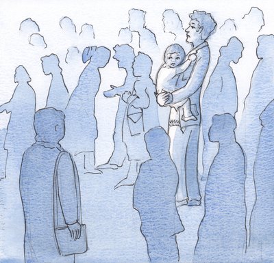 Gott ließ mich jede einzelne Seele sehen, jedes Herz, das allein leidet von Elizabeth Wang