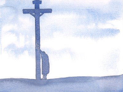 Wenn unser Leiden es schwer macht zu beten, können wir uns einfach an das Kreuz lehnen, nahe bei Christus, in ihm ruhen und geduldig unsere Schwierigkeiten ertragen von Elizabeth Wang