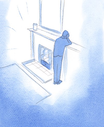 In Gott können wir ein liebevolles Zuhause oder einen Herd finden, mit Licht und Wärme. 