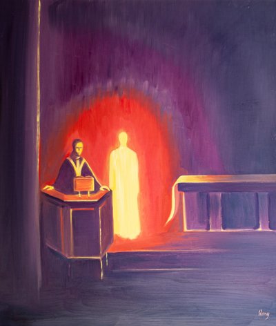 Jesus Christus ist bei uns gegenwärtig, wenn die Schriften gelesen werden von Elizabeth Wang