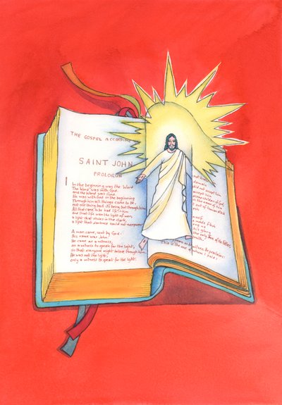Jesus Christus wird uns durch Sein heiliges Wort offenbart, wann immer wir die Heiligen Schriften lesen oder sie bei der Messe verkündet werden. Durch Ihn kommen wir zum Vater von Elizabeth Wang