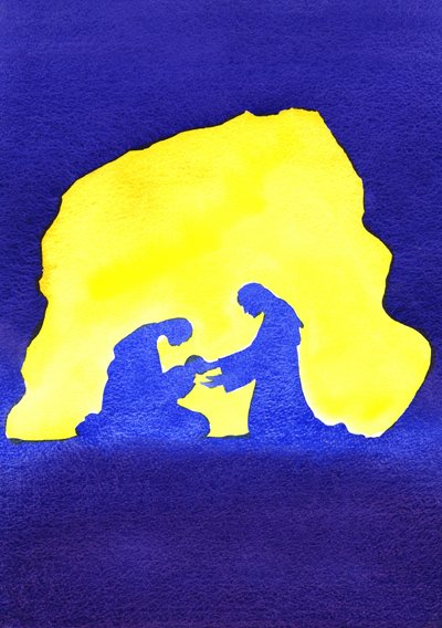 Jesus wird in Bethlehem geboren, 2001 von Elizabeth Wang