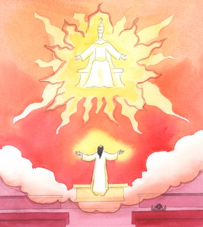 Jesus, unser Gott und Retter, betet mit uns und für uns bei jeder Messe, egal welche 