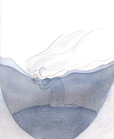Unsere kleinsten Gebete werden von Gott, der wie ein Vater ist, der sein geliebtes Kind streichelt, willkommen geheißen, gehört und belohnt von Elizabeth Wang