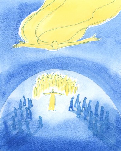 Der Vater streckt sich die ganze Zeit durch Jesus aus, um Menschen auf der ganzen Welt zu sammeln und ihnen das Heil zu bringen von Elizabeth Wang