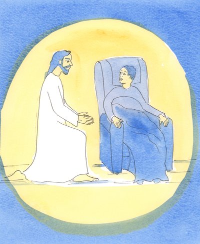 Der Herr kommt zu uns, wenn wir eine 