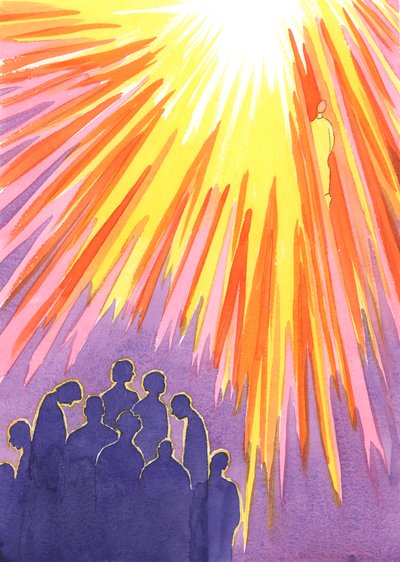 Diejenigen, die sich weigern, ernsthafte Sünden zu bereuen und sterben, können nicht in den Himmel eintreten; aber die heiligen Seelen, die offen für Christi Barmherzigkeit sind, betreten den Himmel, sobald sie gereinigt sind. von Elizabeth Wang