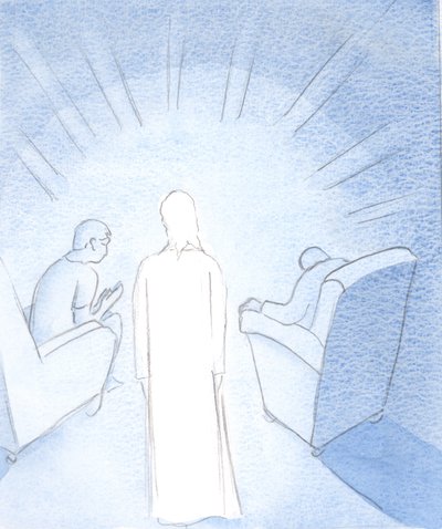 Wenn zwei oder drei im Namen Jesu versammelt sind, ist er zwischen ihnen von Elizabeth Wang