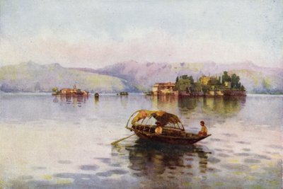 Ein Sommerabend, Lago Maggiore von Ella Du Cane