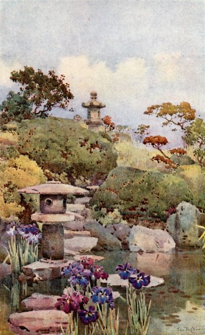 Ein Garten in Tokio von Ella Du Cane