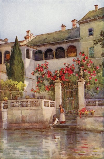 Ein Villengarten, Lago d