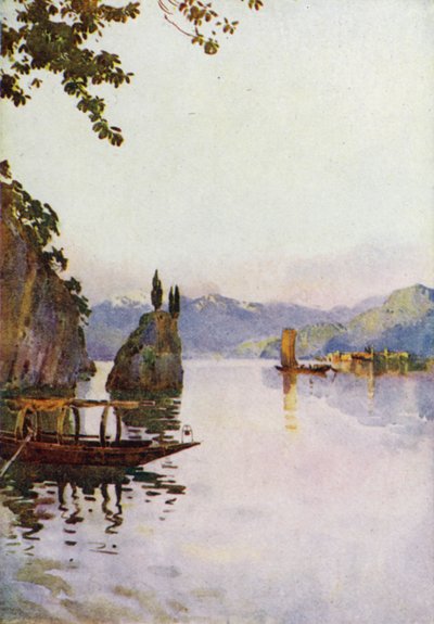 Il Punto di Bellagio, Lago di Como von Ella Du Cane