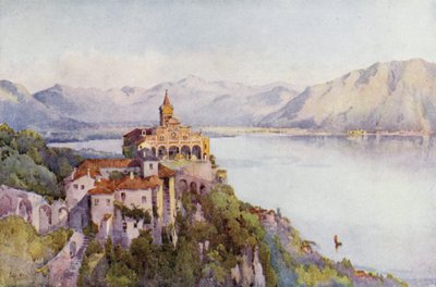La Madonna del Sasso, Locarno, Lago Maggiore von Ella Du Cane