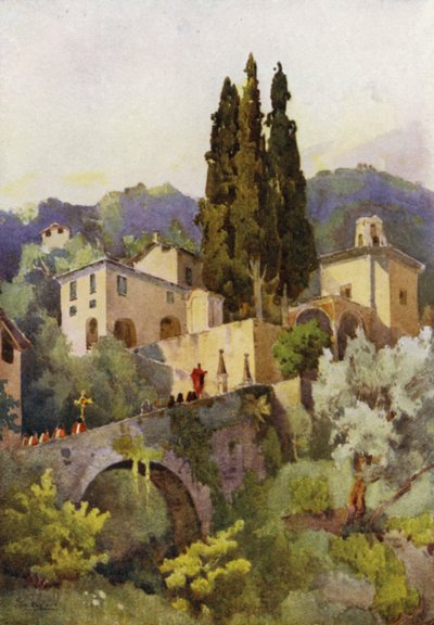 La Madonna della Pace, Lago di Como von Ella Du Cane