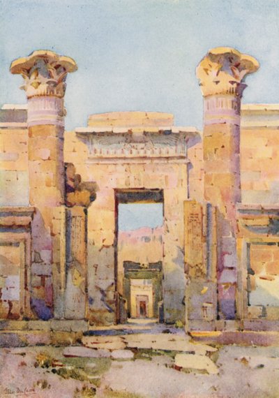 Medinet-Habu von Ella Du Cane