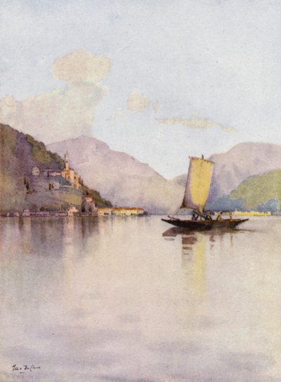 Morcote, Lago di Lugano von Ella Du Cane