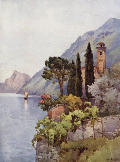 Oria, Lago di Lugano von Ella Du Cane