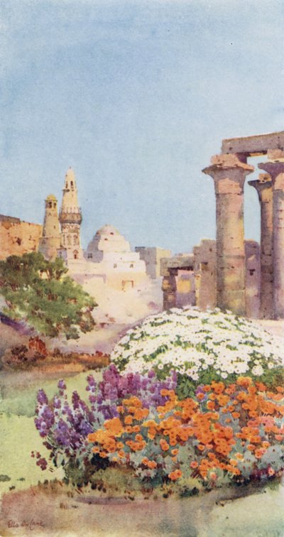 Der Tempel von Luxor von Ella Du Cane