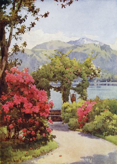 Villa Carlotta, Lago di Como von Ella Du Cane
