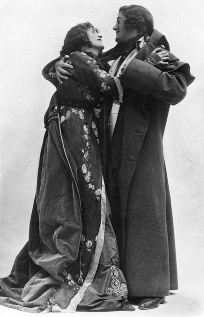 Julia Neilson und Fred Terry in Der scharlachrote Pimpernel, um 1905 von Ellis and Walery