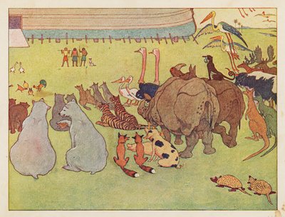 Noahs Arche: Die Tiere versammeln von Elmer Boyd Smith