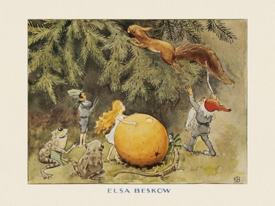 Solägget Das Eichhörnchen von Elsa Beskow