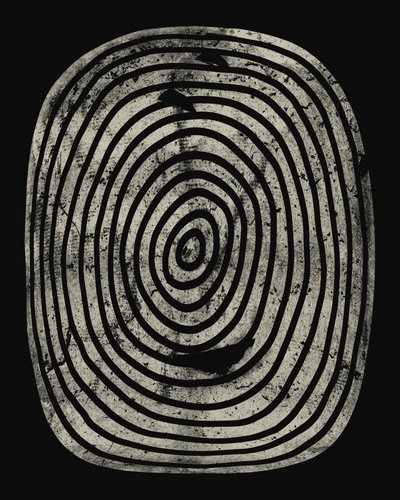 Konzentrische Grunge-Ringe von Ema Paraschiv