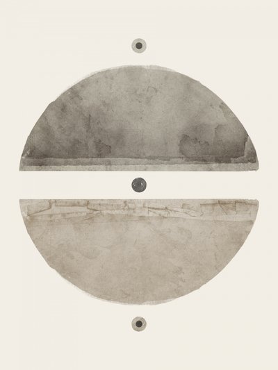 Erdige geometrische Balance von Ema Paraschiv