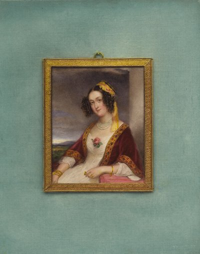Porträt einer unbekannten Frau von Emanuel Thomas Peter