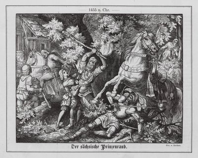 Entführung von Prinz Albrecht und Ernst von Sachsen von Emil Eugen Sachsse