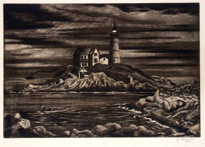 Nubbli Leuchtturm von Emil Ganso