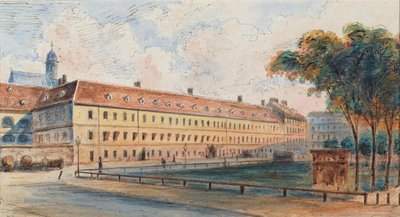 Die Salzgries-Kaserne von Emil Hütter