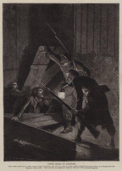 Die Geschichte eines Verbrechens, das Zeugnis eines Augenzeugen von Emile Antoine Bayard