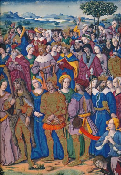 Der Triumph der Liebe, 15. Jahrhundert, 1937 von Emile Aurele van Moe