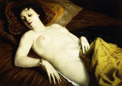 Schlafender Akt mit Armband, 1930 von Emile Bernard