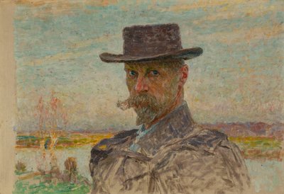 Selbstporträt von Emile Claus