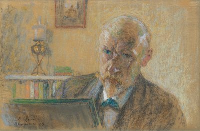 Selbstporträt von Emile Claus