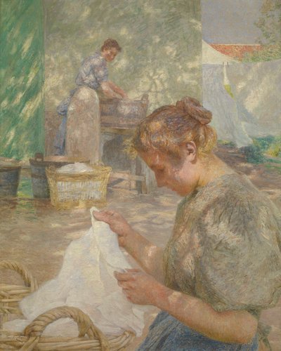 Sonniger Tag von Emile Claus