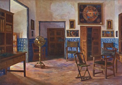 El Escorial: Habitación de Felipe II von Emilio Poy Dalmau