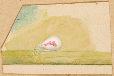 Porzellanweiße Spinne, spätes 19. - frühes 20. Jahrhundert von Emma Beach Thayer