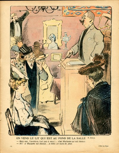 Der Butterteller, Nummer 215, Satirisch in Farben von Emmanuel Barcet