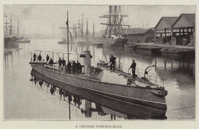 Ein chinesisches Torpedoboot von English Photographer